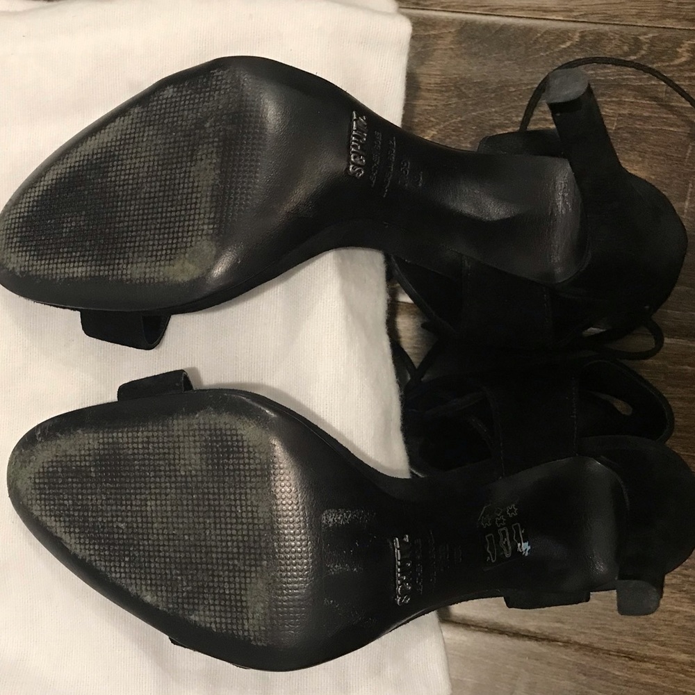 Schutz Kora Suede Sandal - Picture 7 of 8